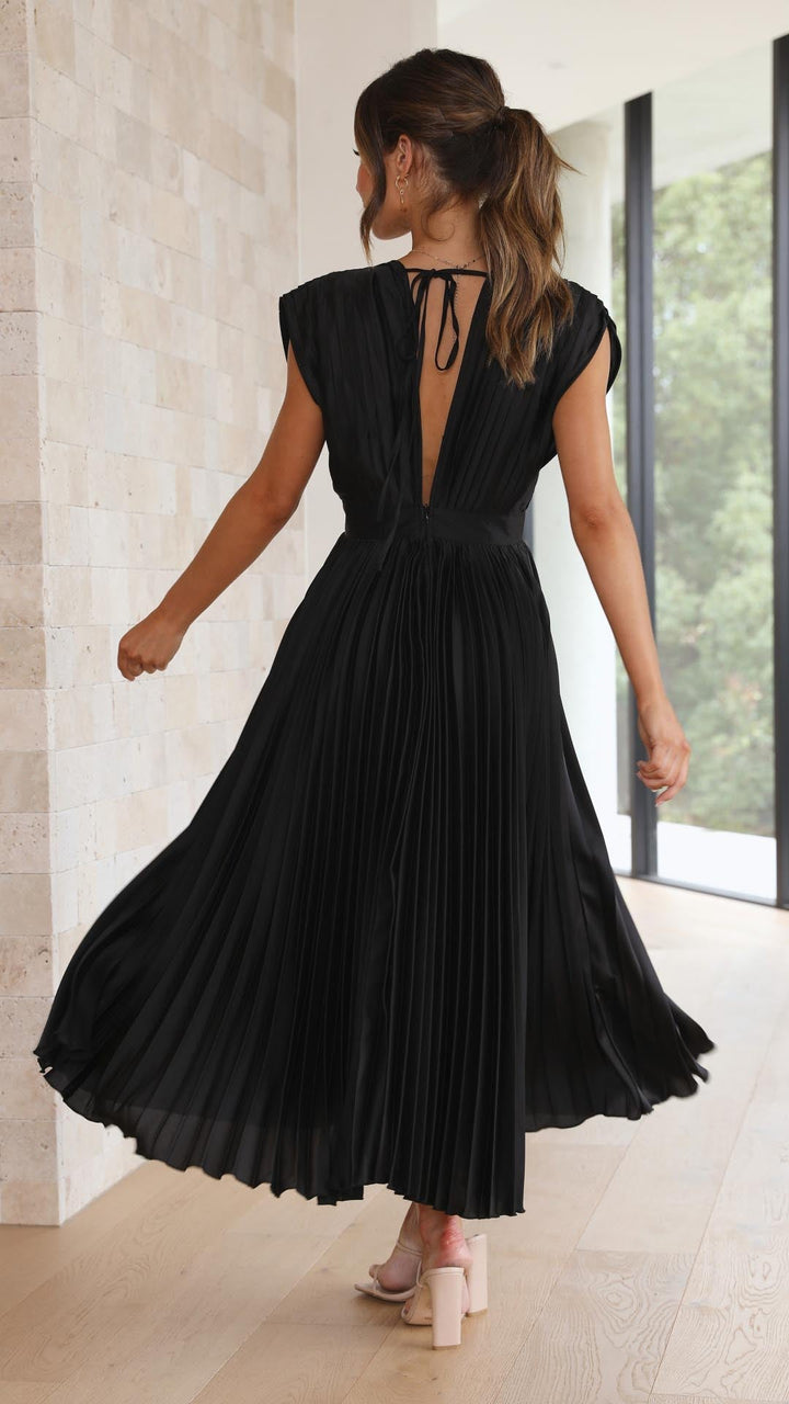 Robe Élégante en Plis