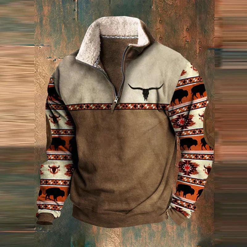 PULL AVEC ZIP POR HOMME