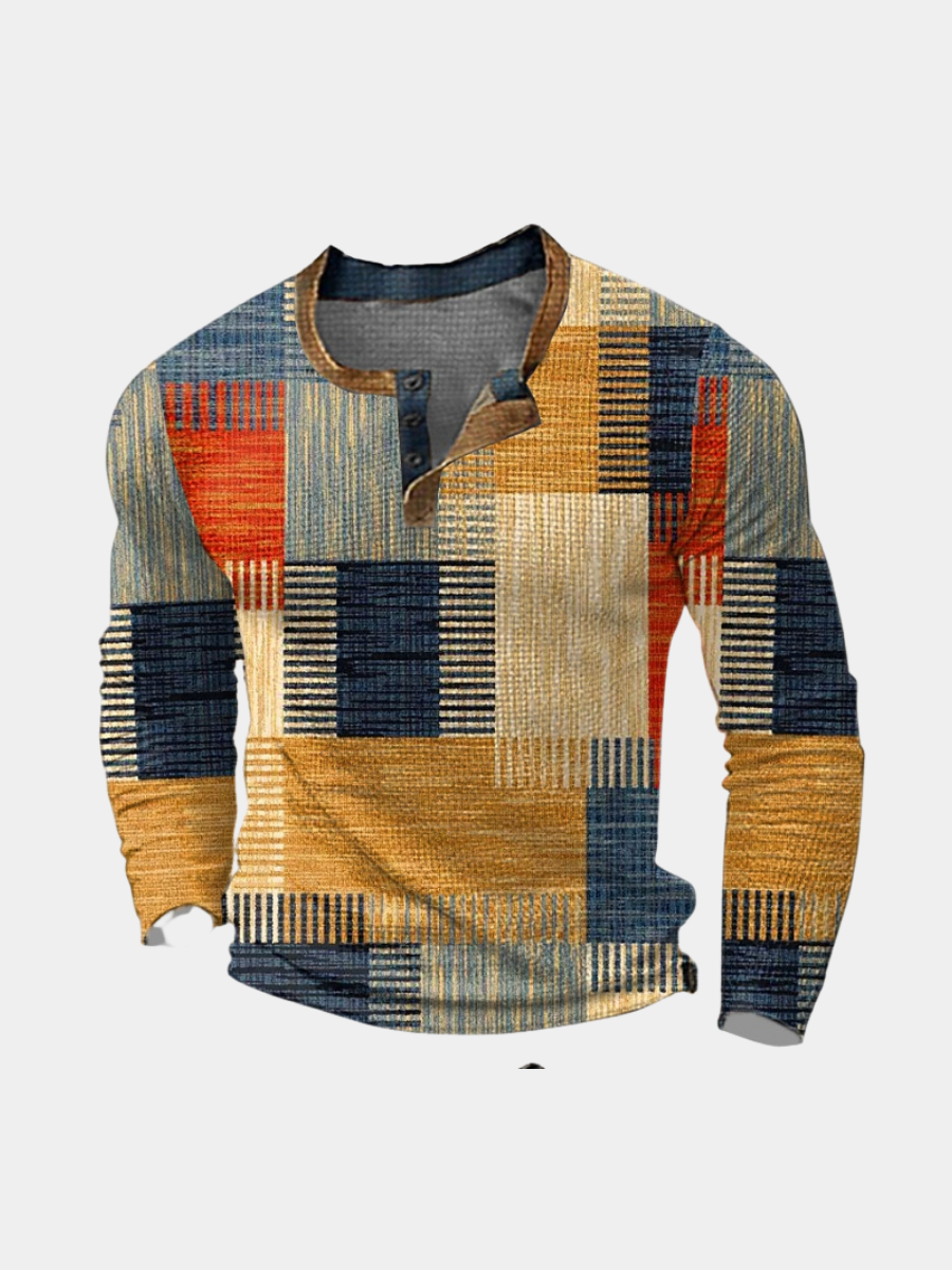 PULL EN MÉLANGE DE LAINE POUR HOMME