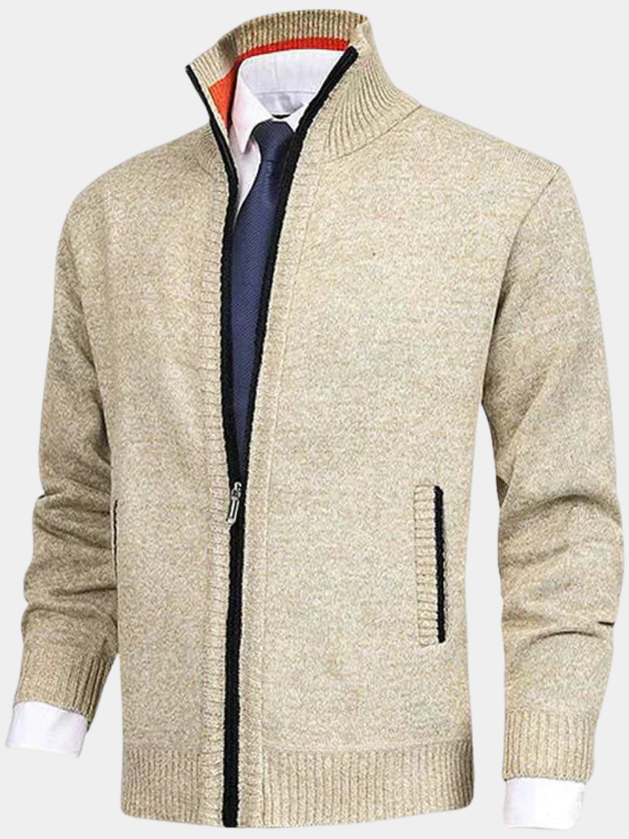 CARDIGAN HOMME À MANCHES LONGUES