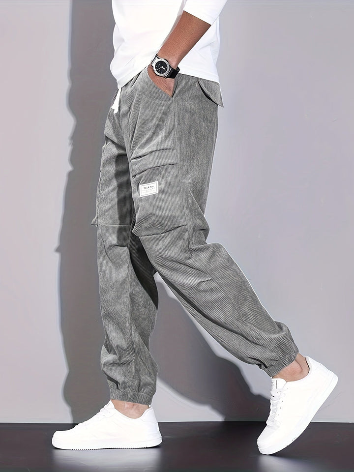 PANTALON CARGO EN CORDUROY
