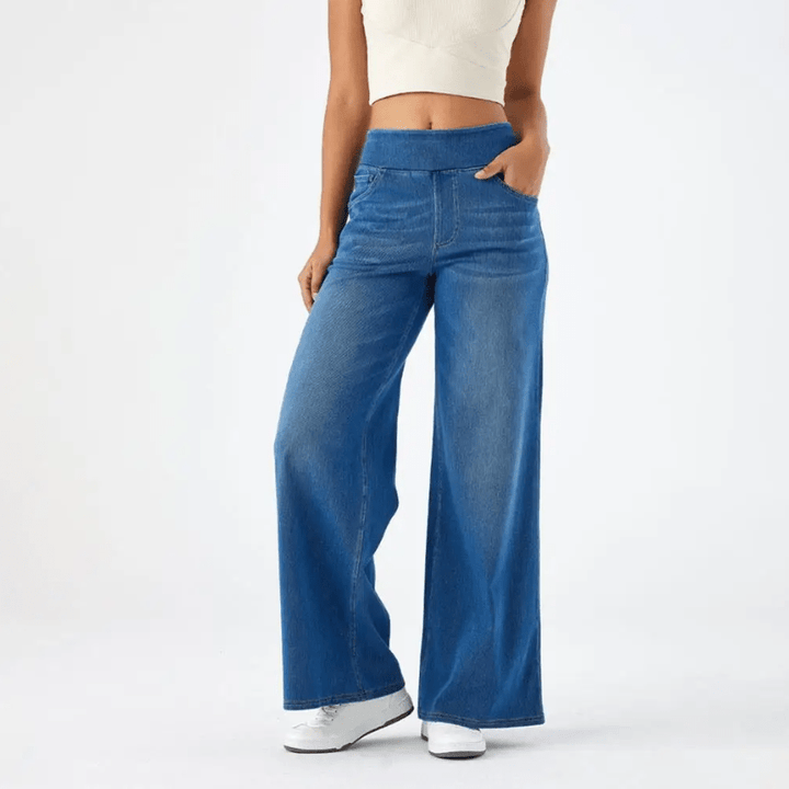 PANTALON CONFORTABLE AVEC TAILLE ÉLASTIQUE