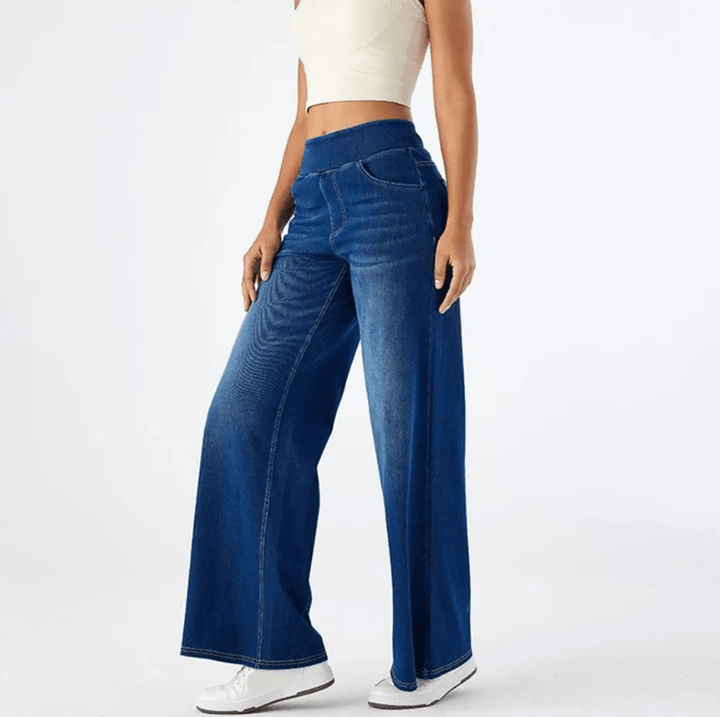 PANTALON CONFORTABLE AVEC TAILLE ÉLASTIQUE