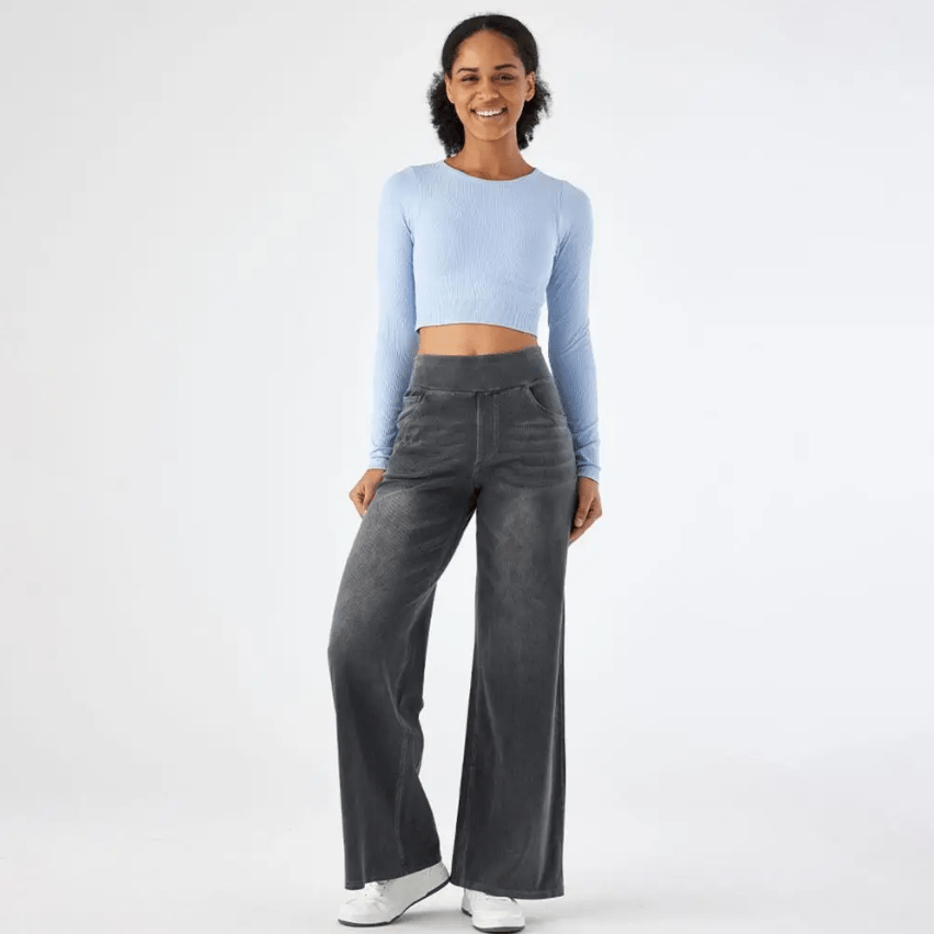 PANTALON CONFORTABLE AVEC TAILLE ÉLASTIQUE