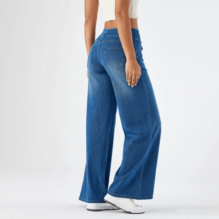PANTALON CONFORTABLE AVEC TAILLE ÉLASTIQUE