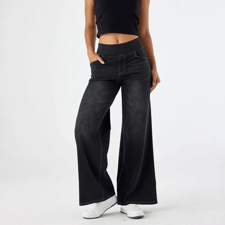 PANTALON CONFORTABLE AVEC TAILLE ÉLASTIQUE