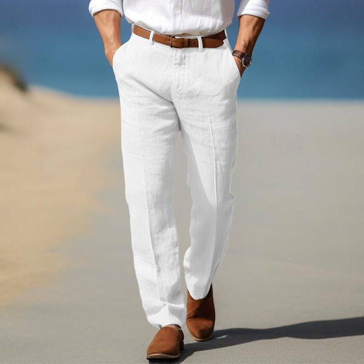 PANTALON HOMME LUXE EN LIN PREMIUM