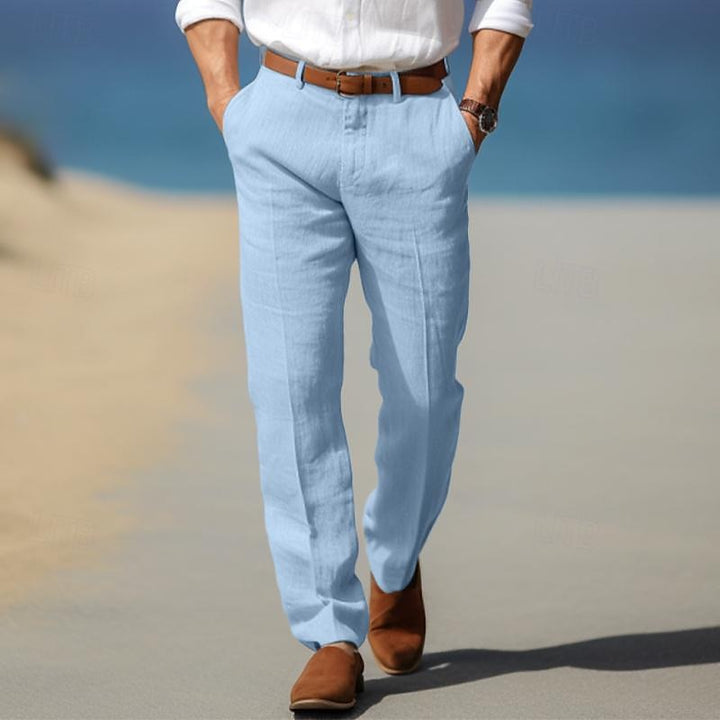 PANTALON HOMME LUXE EN LIN PREMIUM
