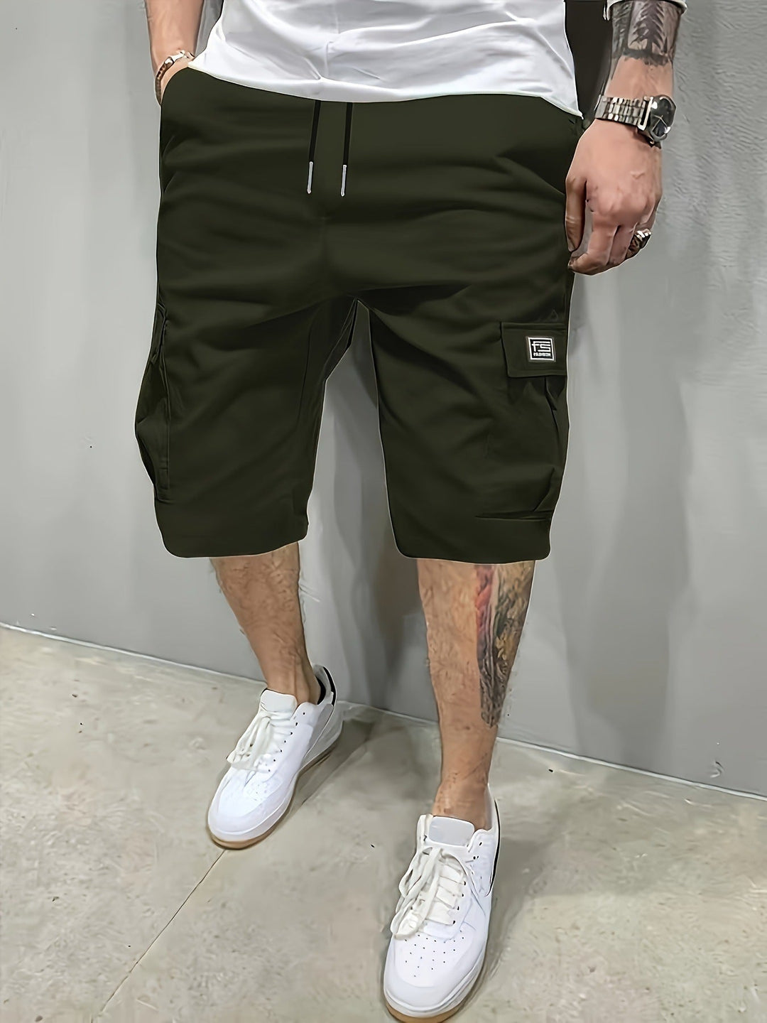 Shorts cargo pour hommes