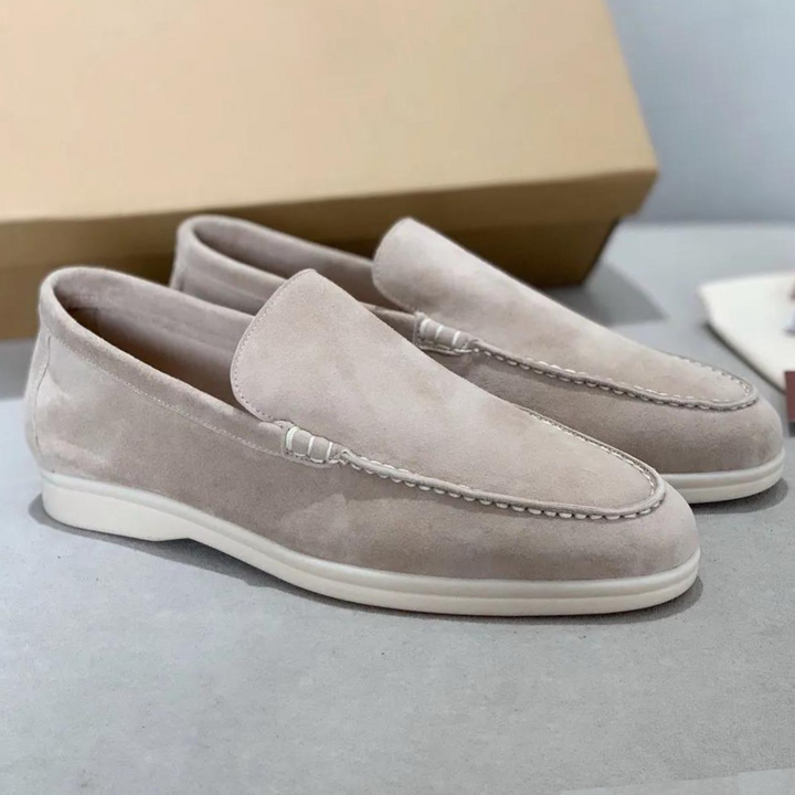 Mocassins en suède élégant