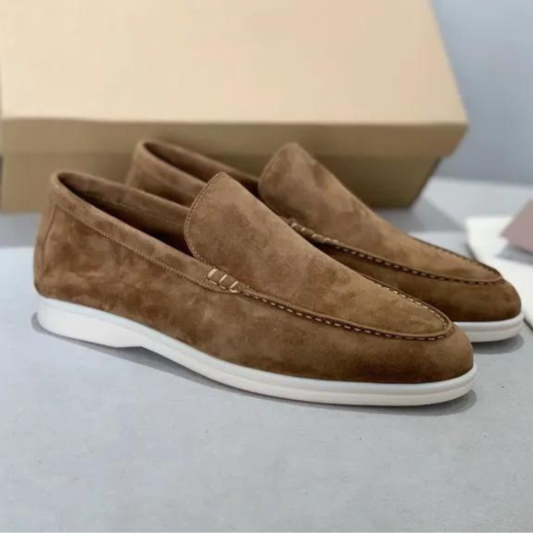 Mocassins en suède élégant