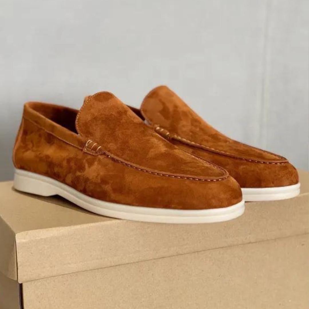 Mocassins en suède élégant