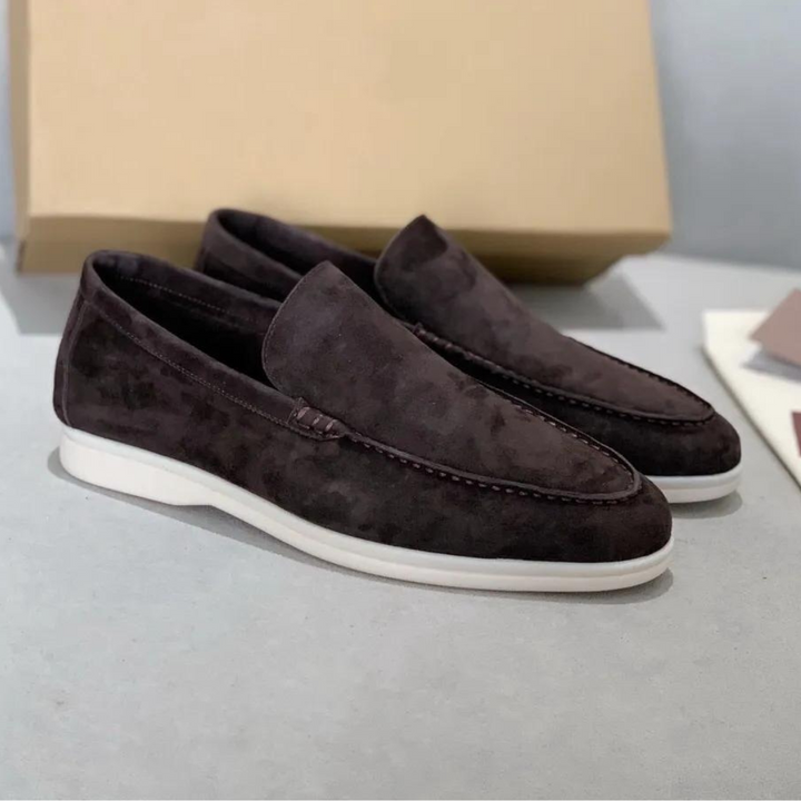 Mocassins en suède élégant