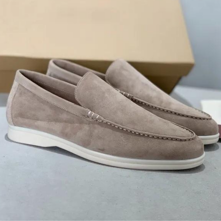 Mocassins en suède élégant