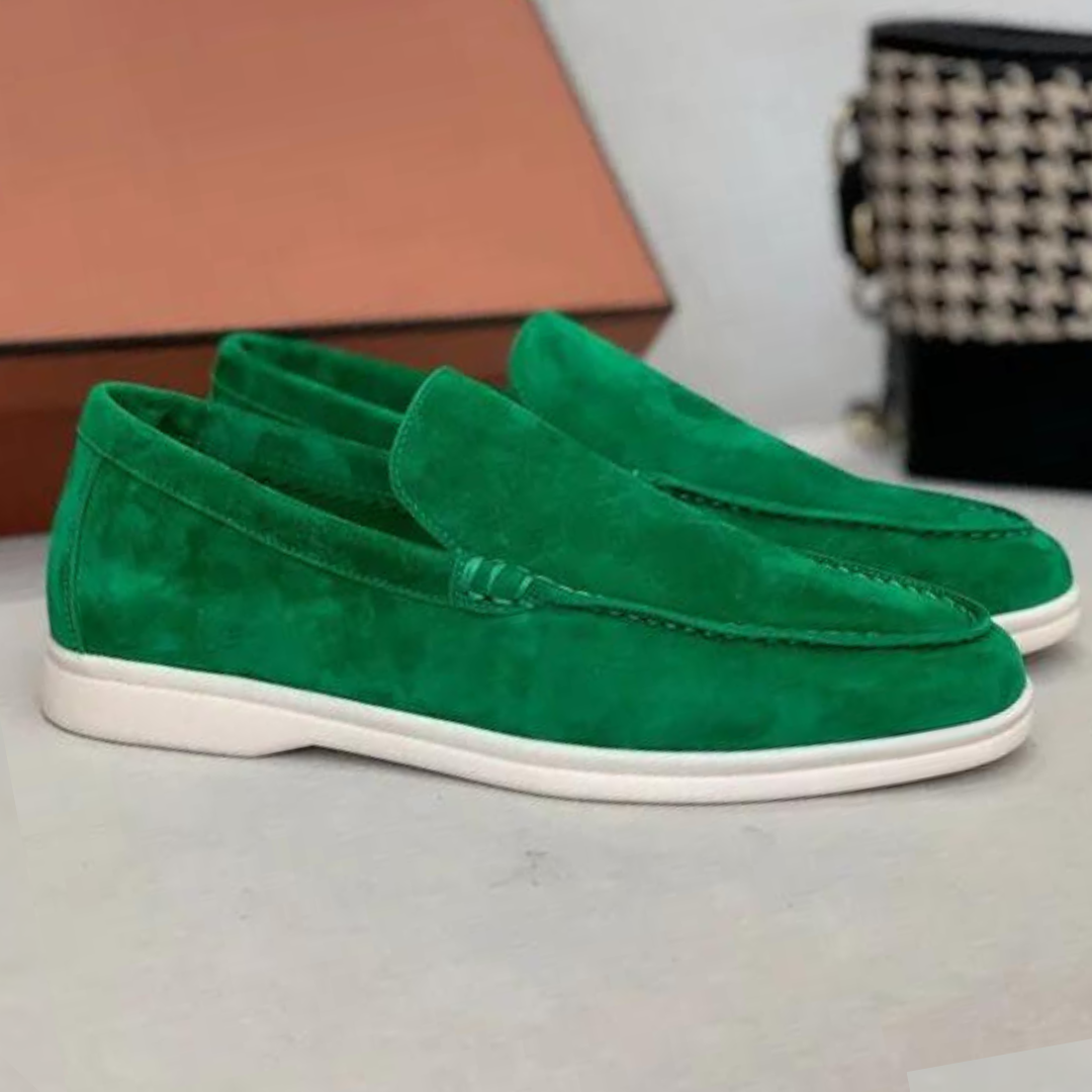 Mocassins en suède élégant