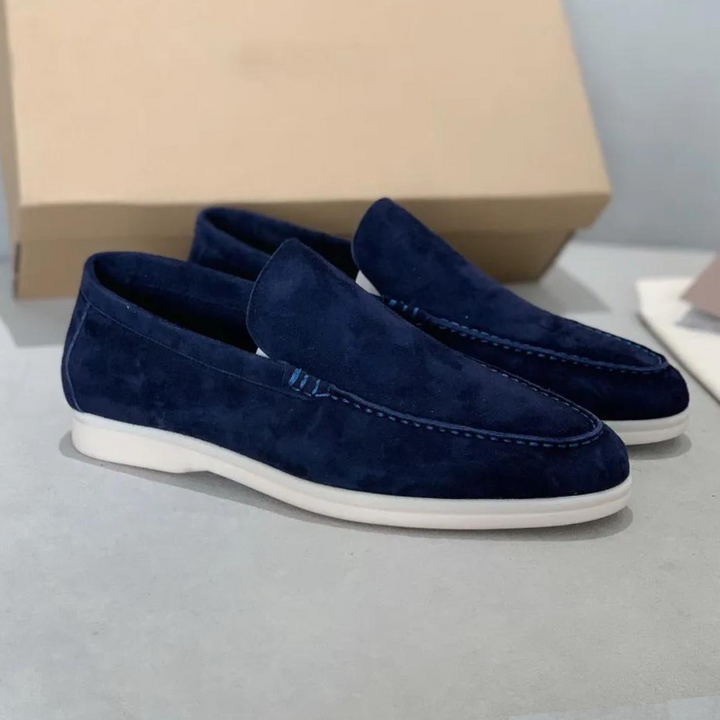 Mocassins en suède élégant